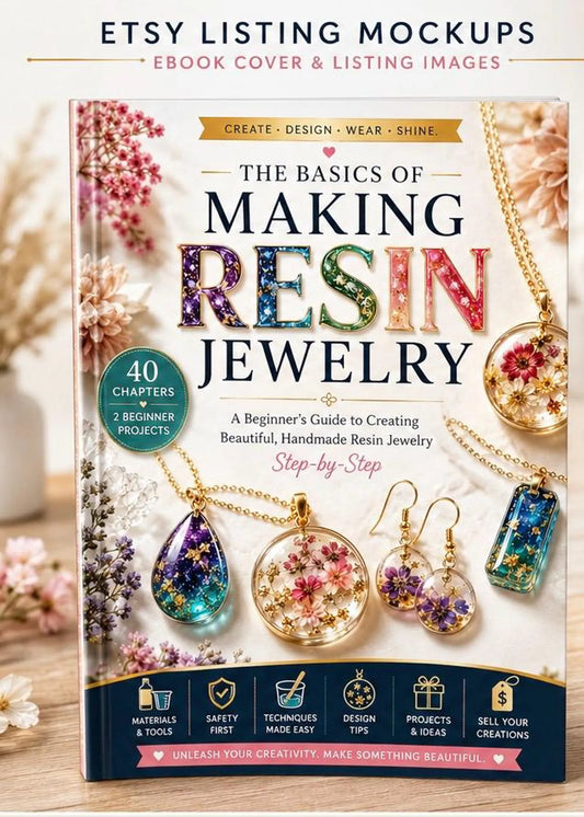 Resin Jewelry Making Ebook for Beginners